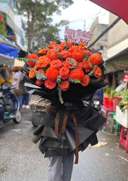 Shop Hoa Tươi Thị Xã Hương Trà - Bó hoa quà sinh nhật